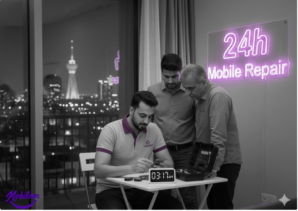 تعمیر موبایل ۲۴ ساعته